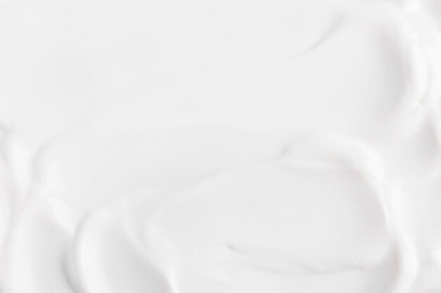 Draufsicht Paste weißen Naturjoghurt