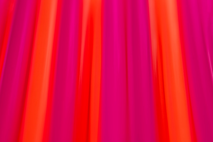 Kostenlose Foto draufsichtmischfarbplastiktrinkhalme