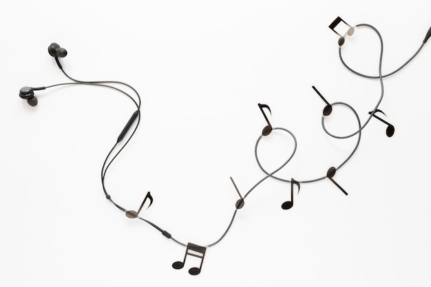 Draufsichtohrhörer mit musikalischen Anmerkungen