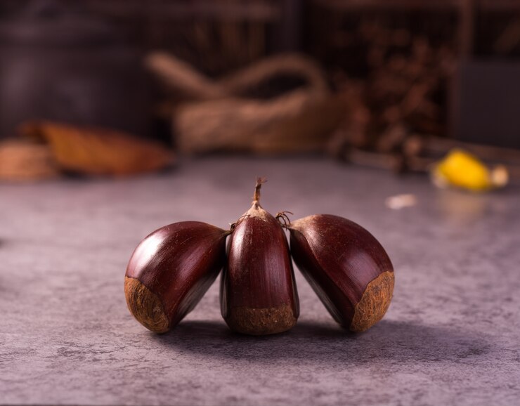 Kostenlose Foto drei chesnuts ansehen