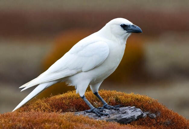 Dunkle Szene von Krähen in der Natur