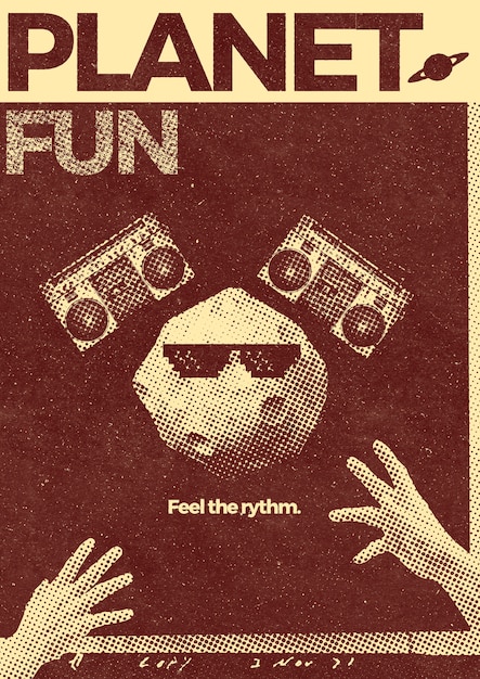 Duotone-Effektcollage