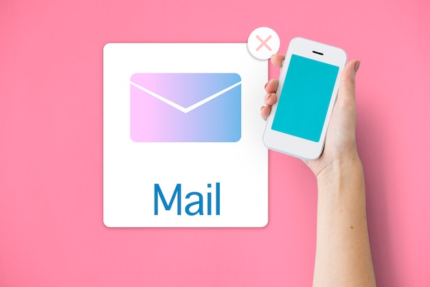 E-Mail-E-Mail-Konzept für die Kommunikation mit dem Posteingang