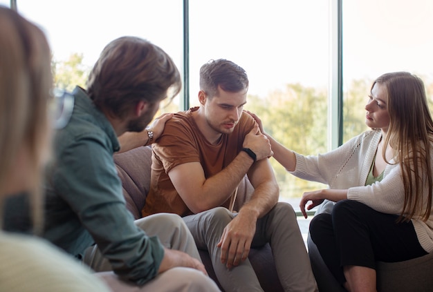 Echte Gruppentherapie-Treffen