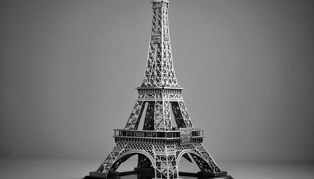 Eiffelturm Kultiges französisches Symbol der Romantik, generiert von KI