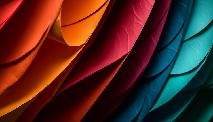 Kostenlose Foto ein bunter hintergrund mit schwarzem hintergrund und die farben des regenbogens sind sichtbar.