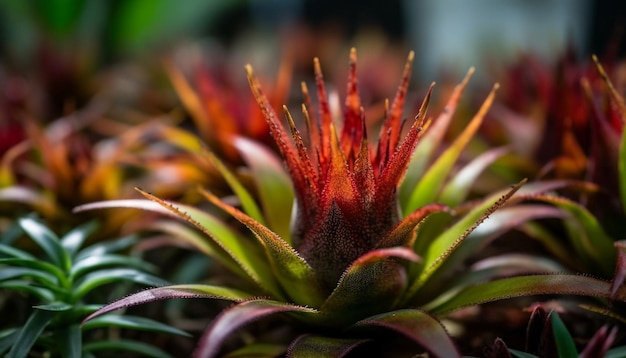 Kostenloses Foto ein frischer, mehrfarbiger blumenstrauß stellt die von ki erzeugte schönheit der natur zur schau