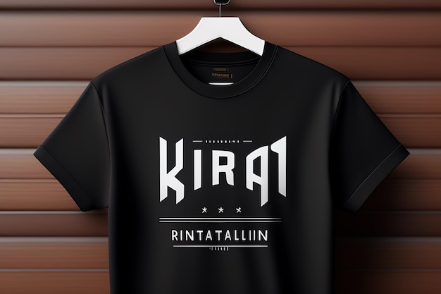 Ein schwarzes T-Shirt mit dem Wort Kiri 1 darauf