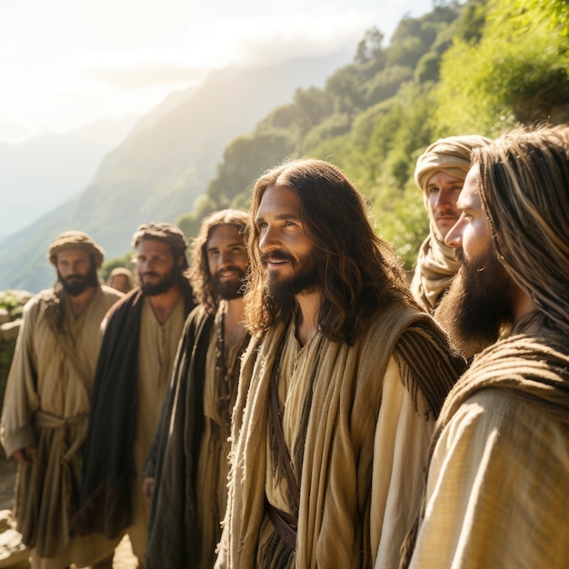 Kostenloses Foto ein wichtiges ereignis im leben jesu christi