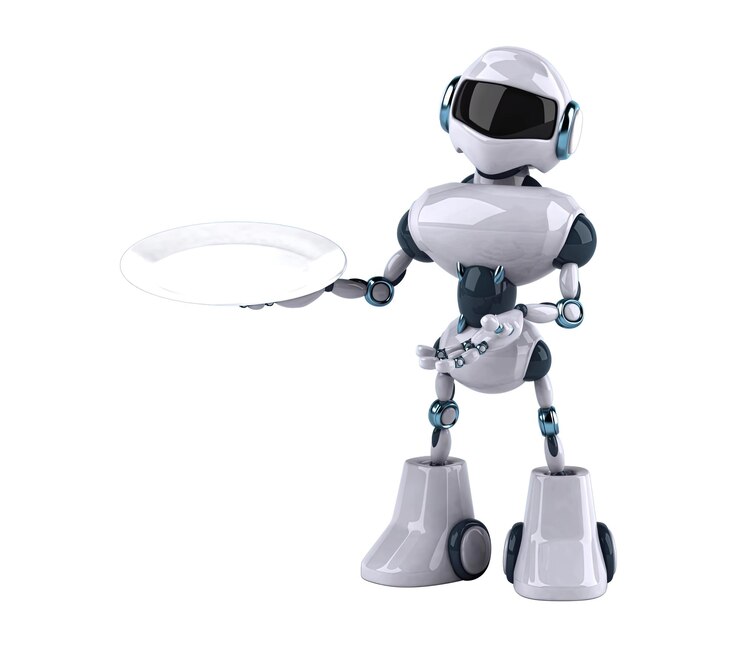 Kostenlose Foto eine lustige 3d-cartoon-roboter-illustration