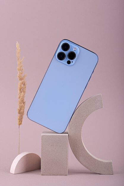 Elegante Smartphone-Komposition
