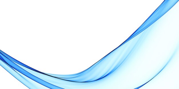 Eleganter blauer fließender Wellenhintergrund