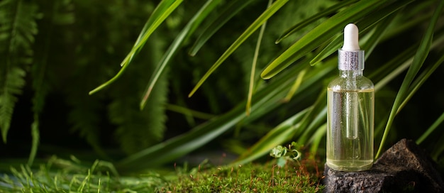 Elegantes Banner-Design für die Hautpflege