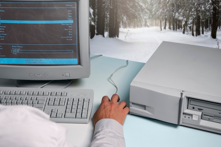 Kostenlose Foto elektronisches gerät in der natur