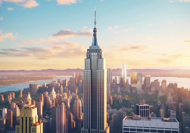 Empire State Building während des Tages