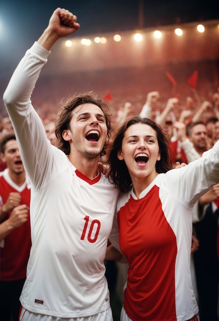 Englische Fans beobachten das Finale des Europameisterschaftscups