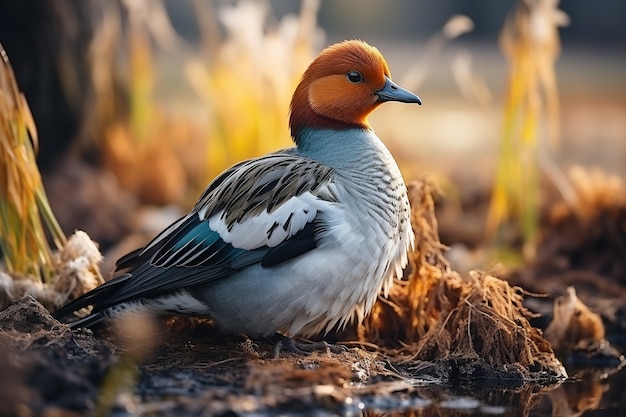 Kostenloses Foto enten in der natur erzeugen bild