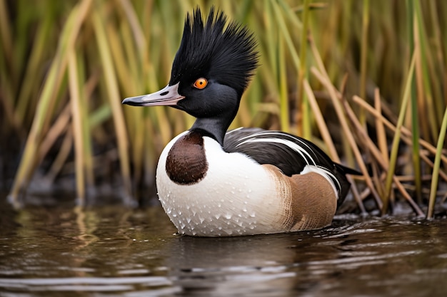 Enten in der Natur erzeugen Bild