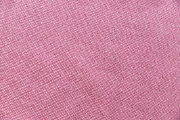 Erhöhte Ansicht des rosa Textilhintergrundes