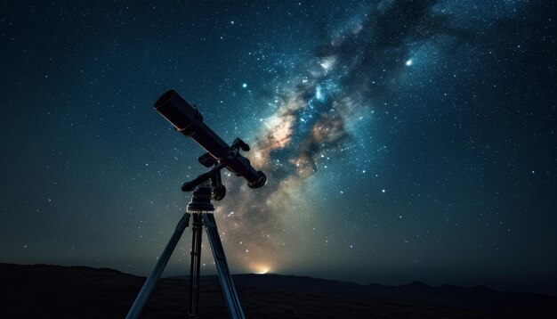 Erkundung des Natursternfeldes mit einem von KI generierten Teleskop