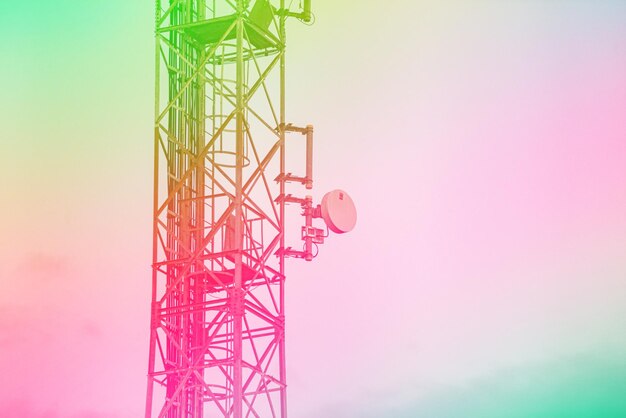 Erstaunlich schöner Himmel mit Wolken - Mit Antenne