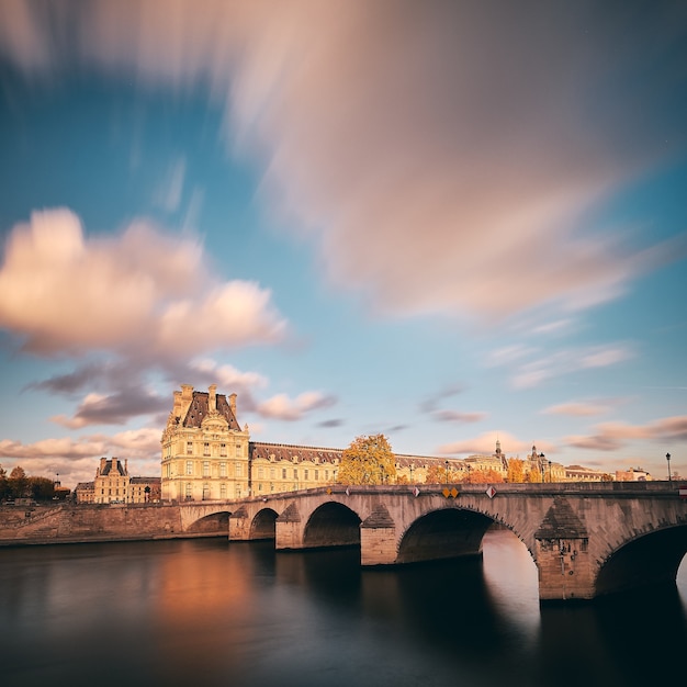 Erstaunliche Aufnahme des Tuileriengartens in Paris, Frankreich