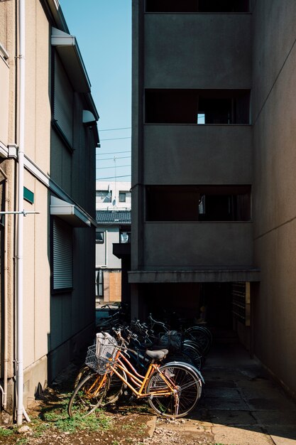 Fahrradabstellplatz in der Wohnung