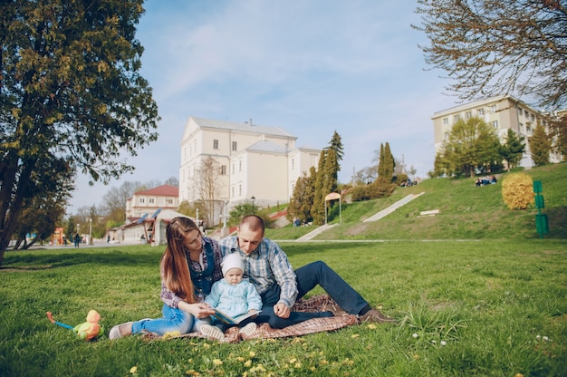 Familie im Park