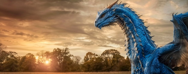 Kostenloses Foto fantastisch detaillierter drache