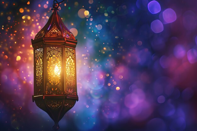 Fantasy-Lampen für die islamische Ramadan-Feier