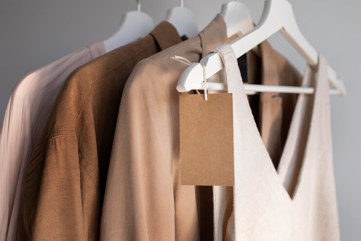 Kostenlose Foto fast fashion vs. langsam nachhaltige mode