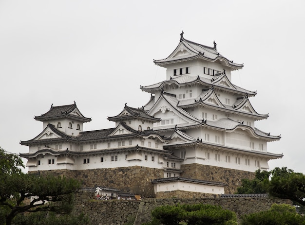 Faszinierende Aufnahme der Burg Himeji in Japan