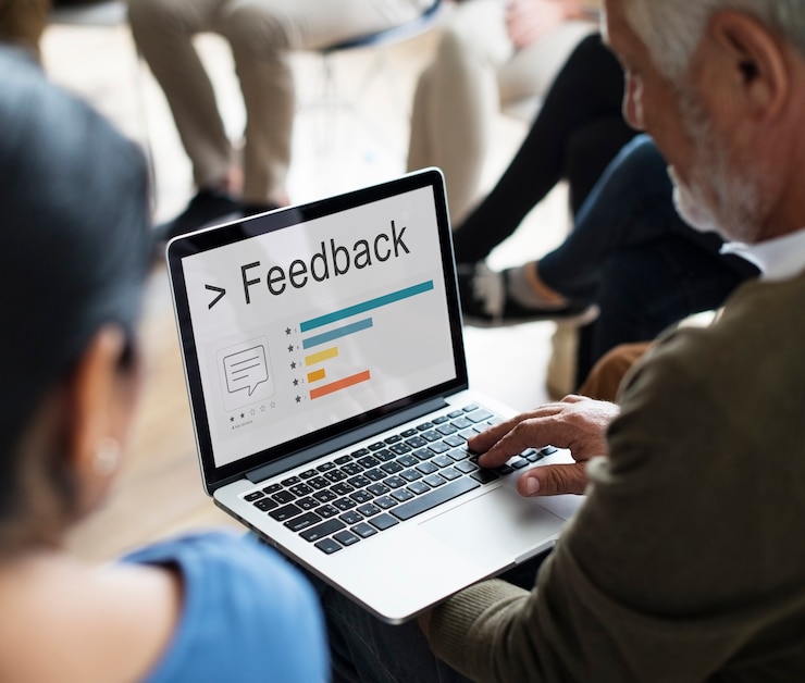 Kostenlose Foto feedback ergebnisse informationen zufriedenheit
