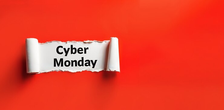Kostenlose Foto feier des cyber montags