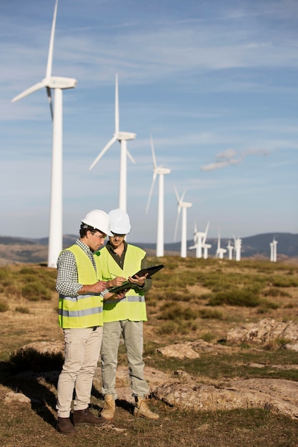 Felder für Windparks