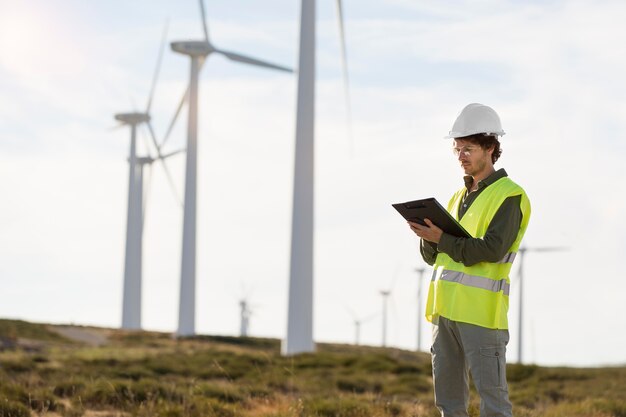 Felder für Windparks