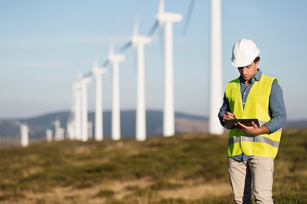 Felder für Windparks