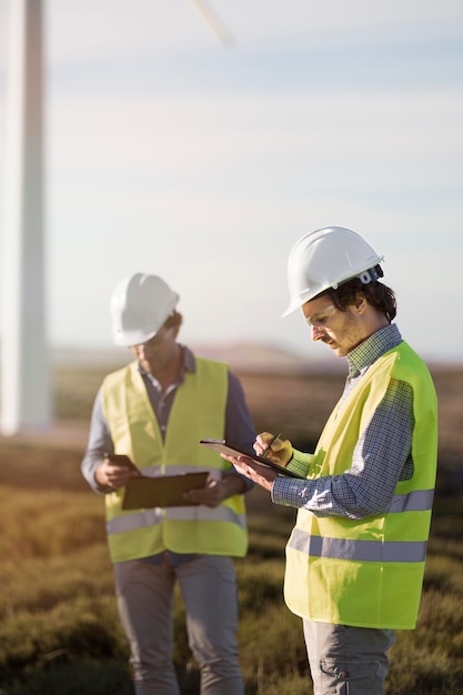 Felder für Windparks