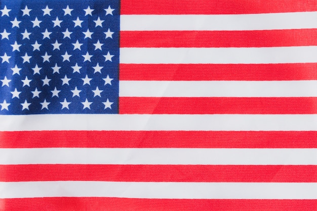 Flache amerikanische Flagge