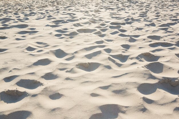 Fläche wellige Sand