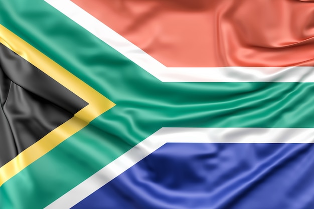 Flagge der Republik Südafrika