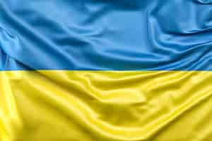 Kostenloses Foto flagge der ukraine