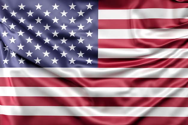 Kostenloses Foto flagge der vereinigten staaten von amerika