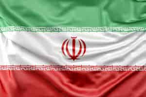 Kostenloses Foto flagge des iran