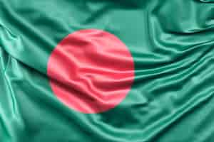 Kostenloses Foto flagge von bangladesch