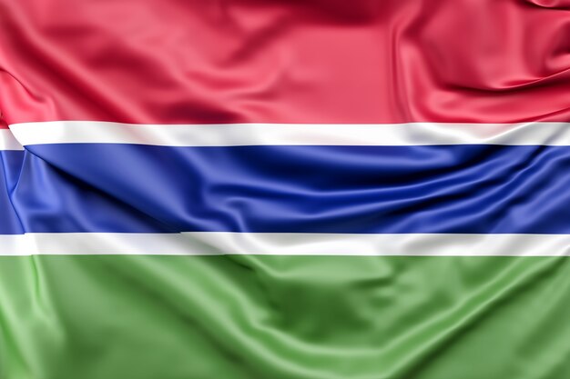 Flagge von Gambia