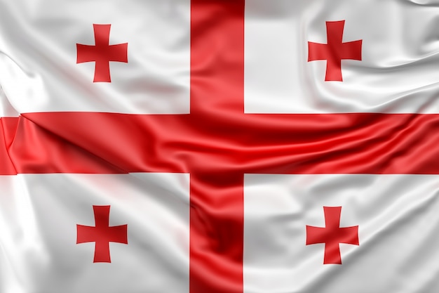 Flagge von georgien