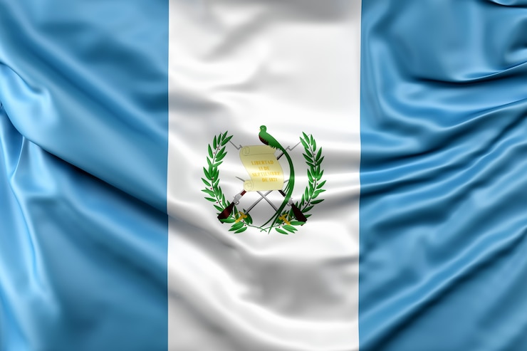Kostenlose Foto flagge von guatemala