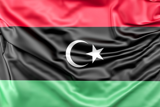 Flagge von Lybia