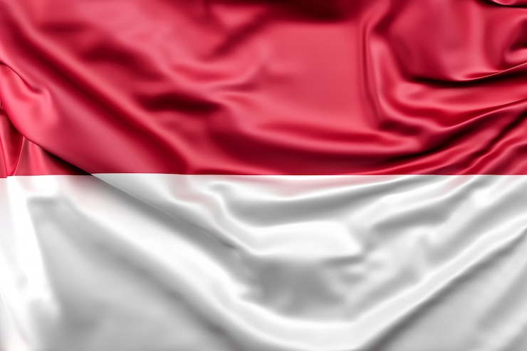 Kostenlose Foto flagge von monaco